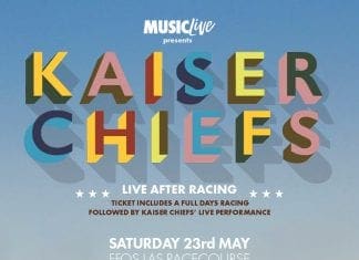 KAISER CHIEFS ‘LIVE AFTER RACING’ LIVE @ FFOS LAS RACECOURSE