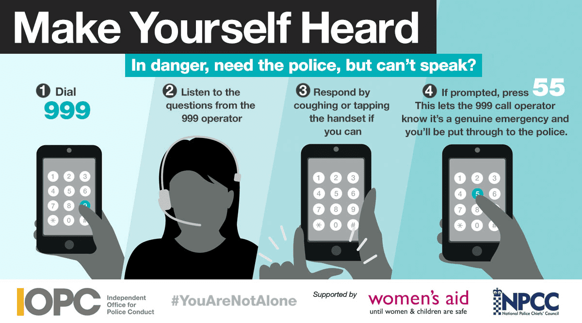 Call 999 if in immediate danger. | Llanelli Standard