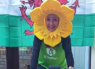 Virtual Ride To The Rugby For Tŷ Hafan