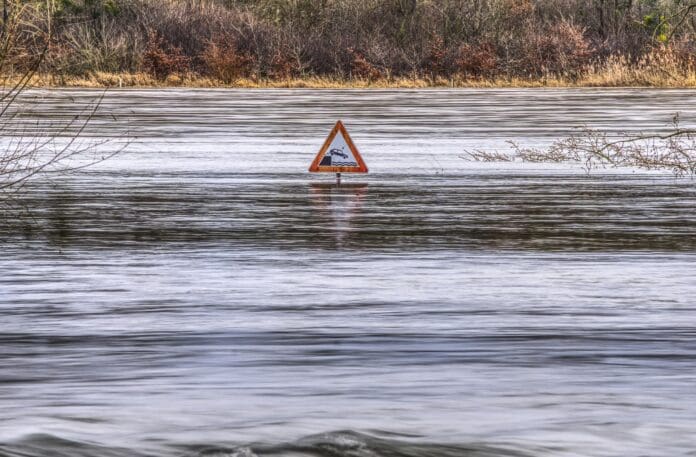 flood waters