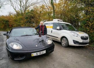 Racing Car Thrill for Wiltshire Farm Foods Customer