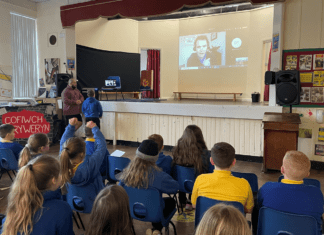 Llanelli MS Quizzed On Climate Change By Primary School Pupils