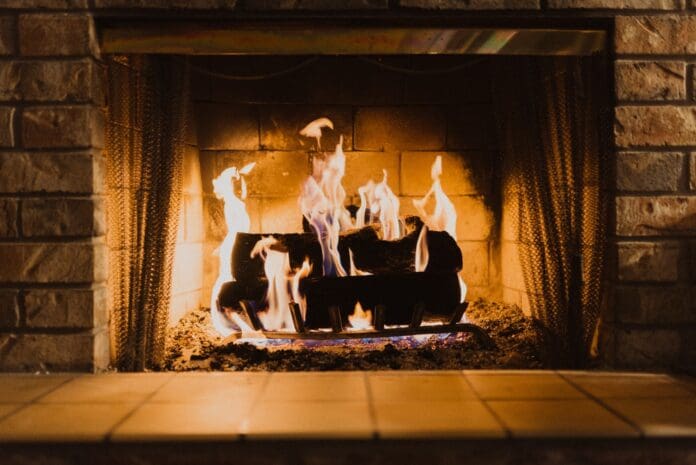 winter fire