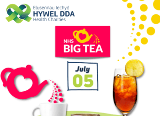 Hywel Dda Health Charities Urges Carmarthenshire, Ceredigion And Pembrokeshire To Help NHS Go Further By Joining NHS Big Tea