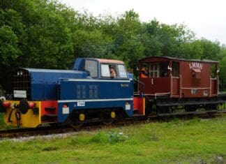 Train rides at Cynheidre