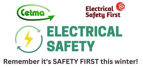 Electrical safety banner