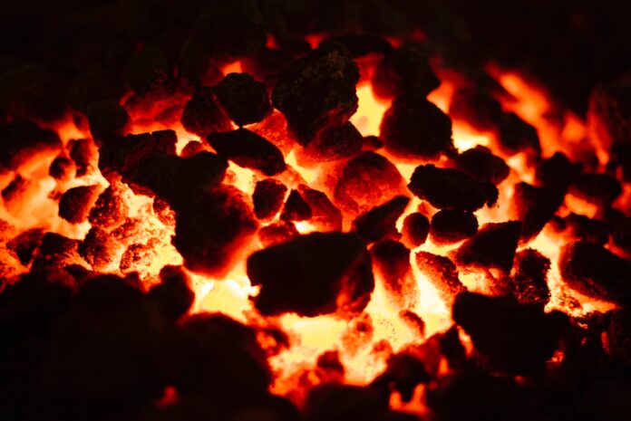 coal embers