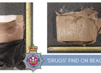 Drugs Found At Cefn Sidan Beach