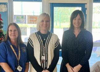 Cylch Meithrin Felinfoel – the first in Wales to be awarded a Gold Star Standard for the second time in a row!