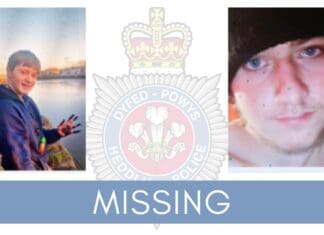 Missing Teenagers, From Llanelli Area