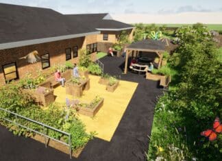 Staff share their vision for new therapeutic gardens at Prince Philip Hospital