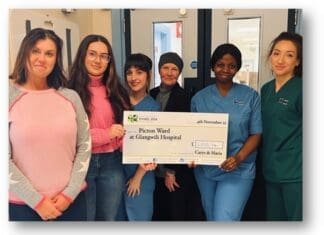 Runners raise over £2,000 for Picton Ward