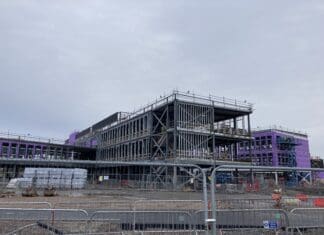 Last Piece Of Steel Is Up At The First Phase Of The £200m-Plus Pentre Awel Project In Llanelli