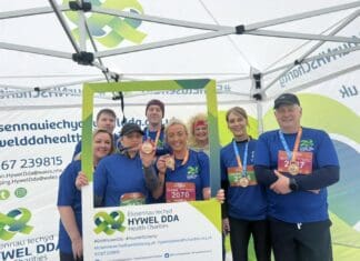 Prince Philip staff complete Llanelli 10k to raise funds for new garden