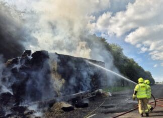 A48 Westbound Hay Lorry Fire – 29-07-24