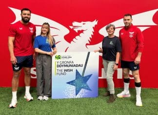 Scarlets and local NHS Charity announce continued Wish Fund partnership