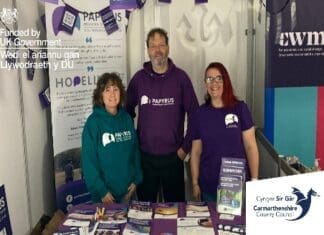 Feeling positive in Carmarthenshire; over £500k supporting mental health services
