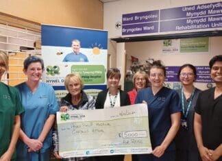 £5,000 Gardens Appeal boost from long-time supporter of Prince Philip Hospital