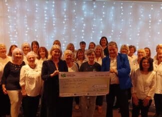 Rock and pop choir raises over £4,000 for Prince Philip Hospital