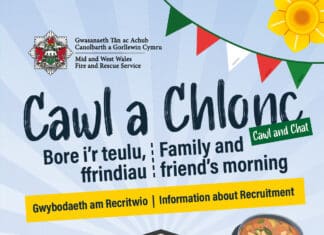 ‘Cawl a Chlonc’ at Newcastle Emlyn Fire Station