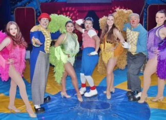 Circus Mondao First Ever Visit To Trimsaran