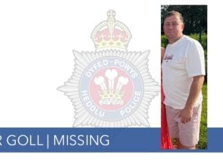 Appeal for missing man from tumble
