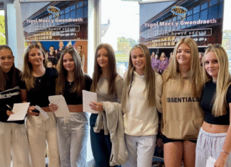 Carmarthenshire’s GCSE learners celebrate results