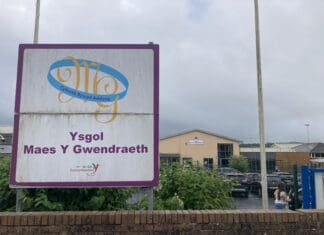 Students at Ysgol Maes y Gwendraeth share their hopes after opening their envelopes