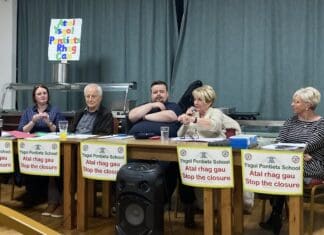 Villagers Vow to Continue the Fight to Save their School