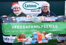 DANDARA DONATES TO PBP FOODBANK IN SUPPORT OF ITS #FEEDAFAMILY4XMAS CAMPAIGN Kidwelly foodbanks #feedafamily campaign