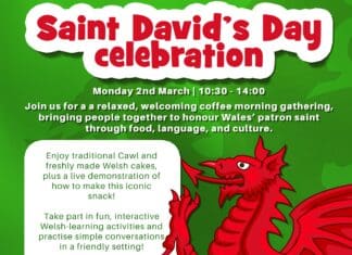 CETMA Llanelli to Host “St David’s Day Celebration… A Day Late” on 2nd March