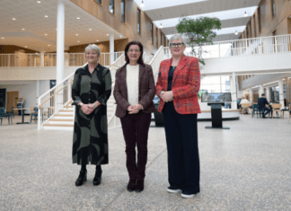 First Minister Visits Canolfan Pentre Awel