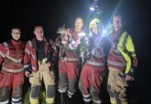 Firefighters Rescue Trapped Lambs in Kidwelly