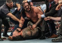 WWE Backlash 2026 – A Tribal Chief barely escapes A Samoan Werewolf Jacob Fatu in the middle of his Post Match Assault on Roman Reigns