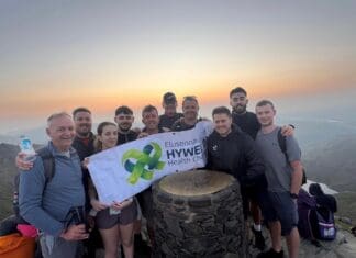 Over £10,000 raised during Welsh Three Peaks challenge