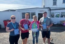 Ffos Las Ladies go the extra mile – 15,000ft above the racecourse
