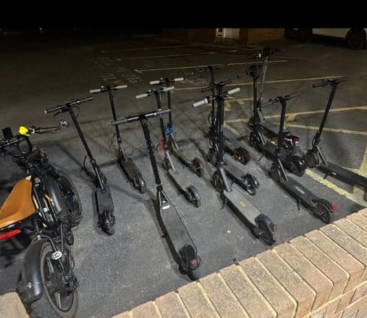Local Neighbourhood Team launch an operation to crack down on illegal use of electric vehicles