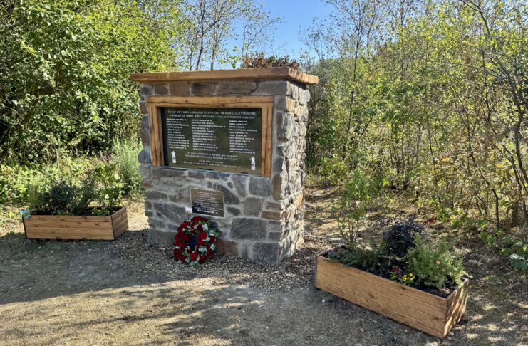 Highly successful event held as new memorial to 37 miners isunveiled on the Cynheidre Colliery site