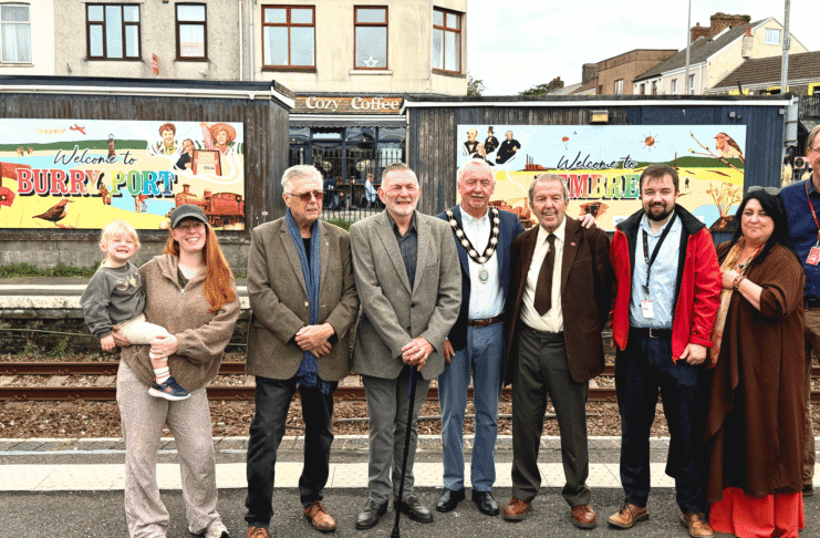 New Community-Led Artwork Installed at Pembrey and Burry Port RailwayÂ