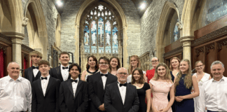 Loud Applause Rising Stars and the Crescendo Youth Choir at Llanelli Parish Church