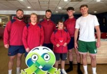 Scarlets and Hywel Dda Health Charities celebrate £50,000 milestone as Wish Fund partnership continues