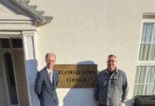 Garry Rees-Andrews Co-opted onto Llanelli Town Council as Independent Councillor
